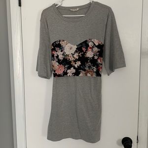 Unique tie-back dress